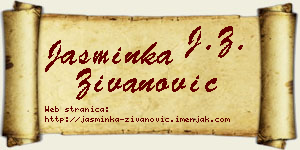 Jasminka Živanović vizit kartica